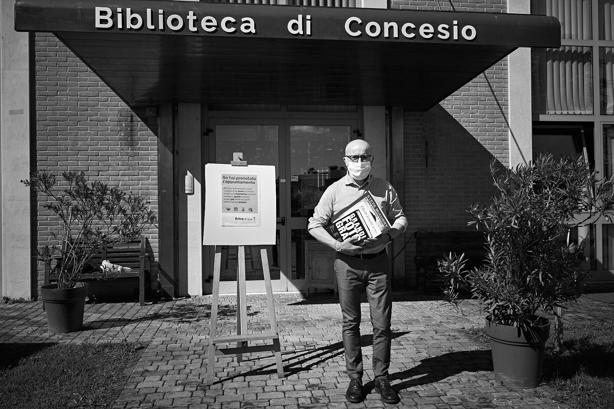 La Biblioteca riapre - Fotografia di Massimiliano Ferrari